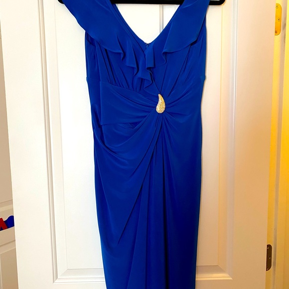 Anne Klein Royal Blue dress - Picture 1 of 8
